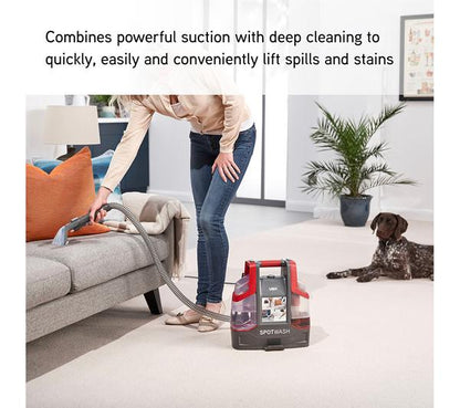 VAX SpotWash CDCW-CSXS Carpet Cleaner - Graphite & Red