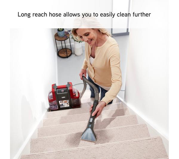 VAX SpotWash CDCW-CSXS Carpet Cleaner - Graphite & Red