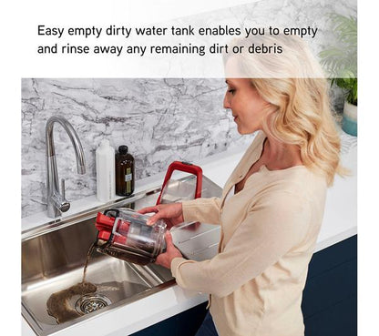 VAX SpotWash CDCW-CSXS Carpet Cleaner - Graphite & Red