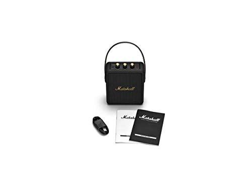 Marshall Stockwell II Wireless Portable Bluetooth Speaker - Black & Brass