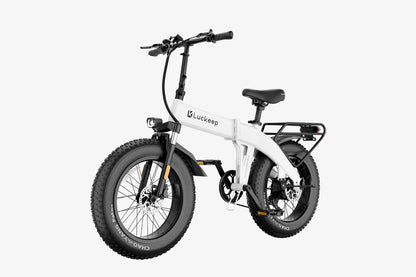 Luckeep X1 Lite Folding E-Bike – 1500W Peak, 60-Mile Range