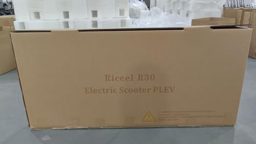 Riceel Electric Scooter, Max Speed 25 km/h, Max Range 20 km, 8.5" Solid Tire