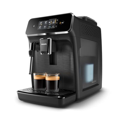 Philips 2200 Series Fully Automatic Espresso Machine - 2 Coffees, Touch Display, Classic Milk Frother
