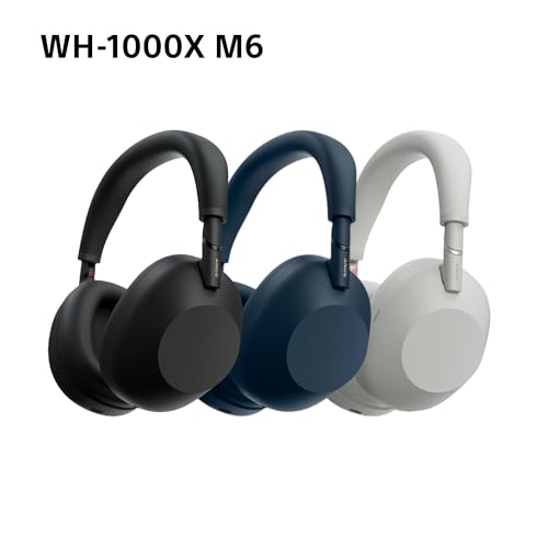 Sony WH-1000XM6 Flagship Noise Cancelling Over-Ear Wireless Bluetooth Headphones