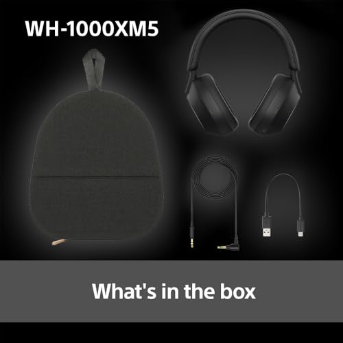 Sony WH-1000XM5 Premium Noise Cancelling Wireless Over-Ear Headphones