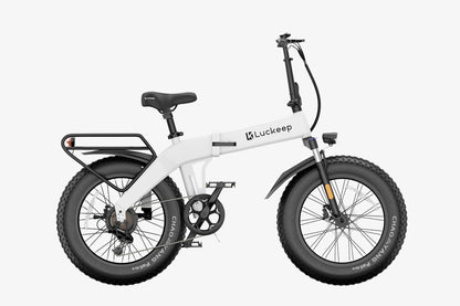 Luckeep X1 Lite Folding E-Bike – 1500W Peak, 60-Mile Range