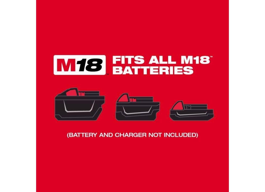 Milwaukee 2626-20 M18 18V Lithium Ion Cordless 18,000 OPM Orbiting Multi Tool