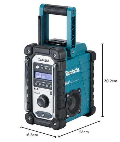 Makita DMR110 Li-ion DAB/DAB+ Job Site Radio - Batteries and Charger Not Included