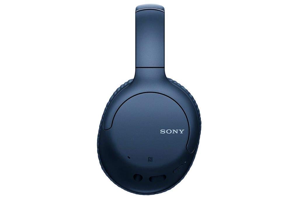 Sony WH-CH710N Noise Cancelling Wireless Headphones with 35 hours Battery Life, Quick Charge, Built-in Mic and Voice Assistant - Blue