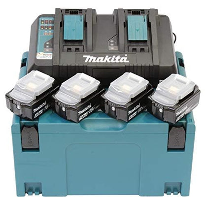 Makita 197627-6 5 A x 4 MAKPAC Power Pack, 18 V, Blue