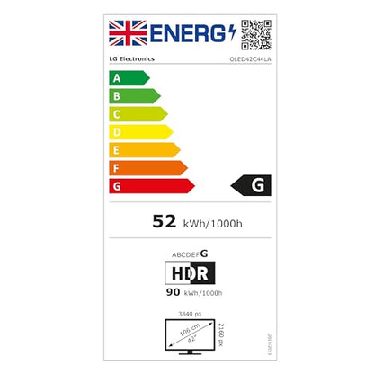 LG evo OLED42C44LA 42-Inch 4K UHD Smart TV