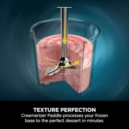 Ninja CREAMi Ice Cream Maker & Frozen Dessert Maker with 3 Tubs, 7 Programs