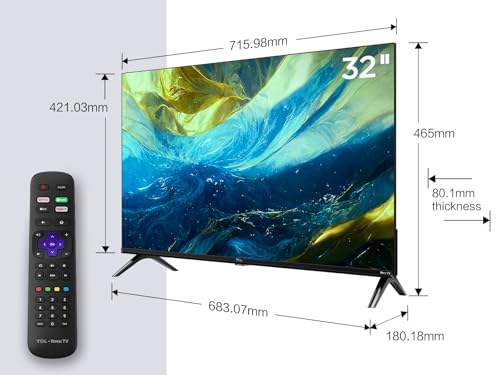 TCL 32RS550K 32-inch Roku TV, Full HD, HDR, Smart TV