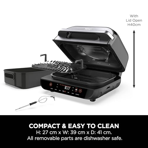 Ninja Foodi Max AG551UK Health Grill & Air Fryer - Grey