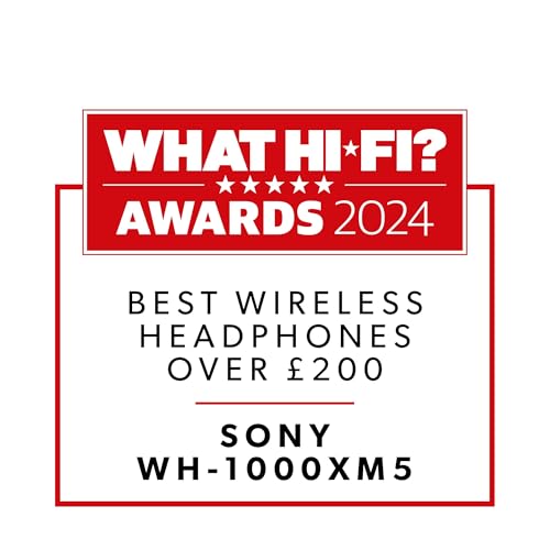 Sony WH-1000XM5 Premium Noise Cancelling Wireless Over-Ear Headphones