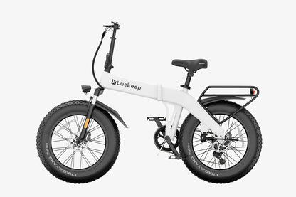 Luckeep X1 Lite Folding E-Bike – 1500W Peak, 60-Mile Range