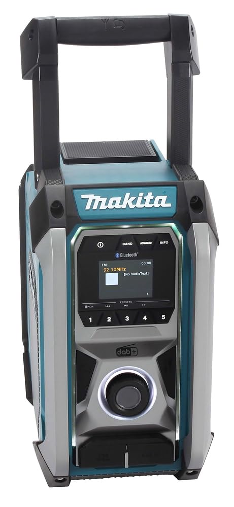 Makita MR007GZ 12V Max CXT to 40V Max XGT DAB/DAB+ Job Site Radio with Bluetooth