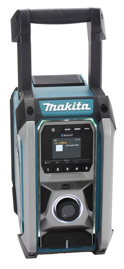 Makita MR007GZ 12V Max CXT to 40V Max XGT DAB/DAB+ Job Site Radio with Bluetooth