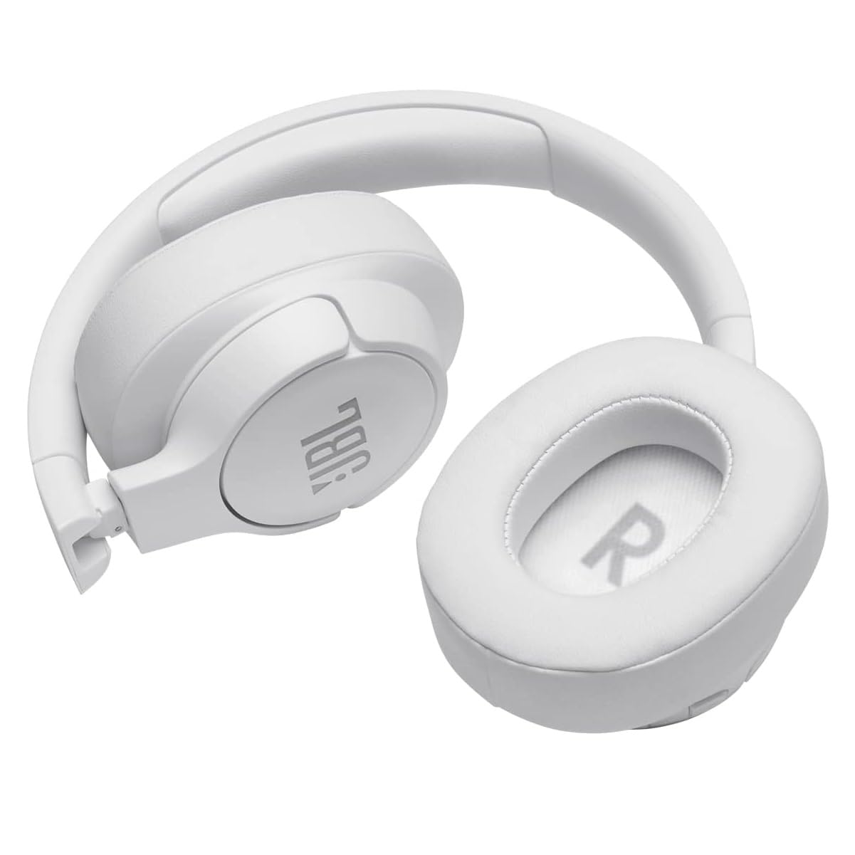 JBL Tune 710BT - Wireless Bluetooth Headphones Bundle with Deluxe CCI Carrying Case (White)