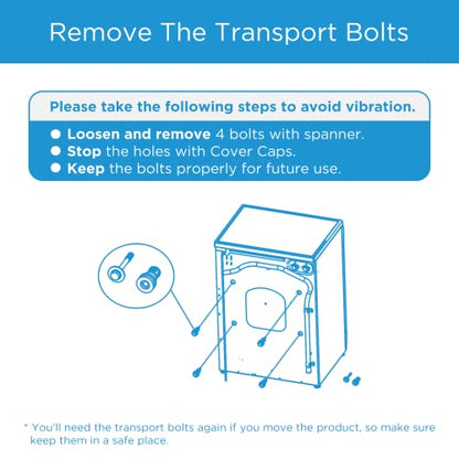 Midea MF200W70B/E Freestanding Washing Machine, BLDC Motor, Bright LED Display, Health Guard, Steam