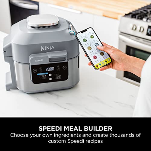 Ninja Speedi 10-in-1 Rapid Cooker, Air Fryer and Multi Cooker, 5.7L, Meals for 4 in 15 Minutes
