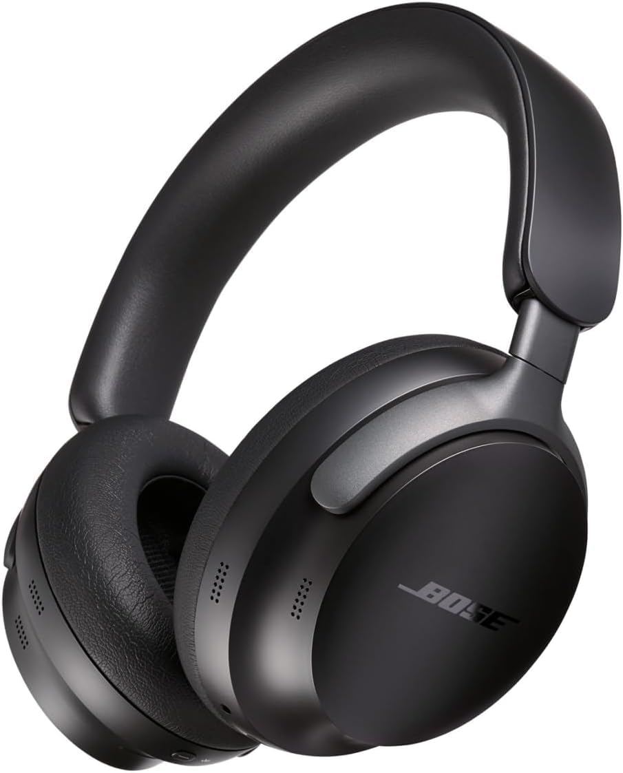 Bose QuietComfort Ultra Bluetooth Wireless Noise Cancelling Headphones for music with Spatial Audio