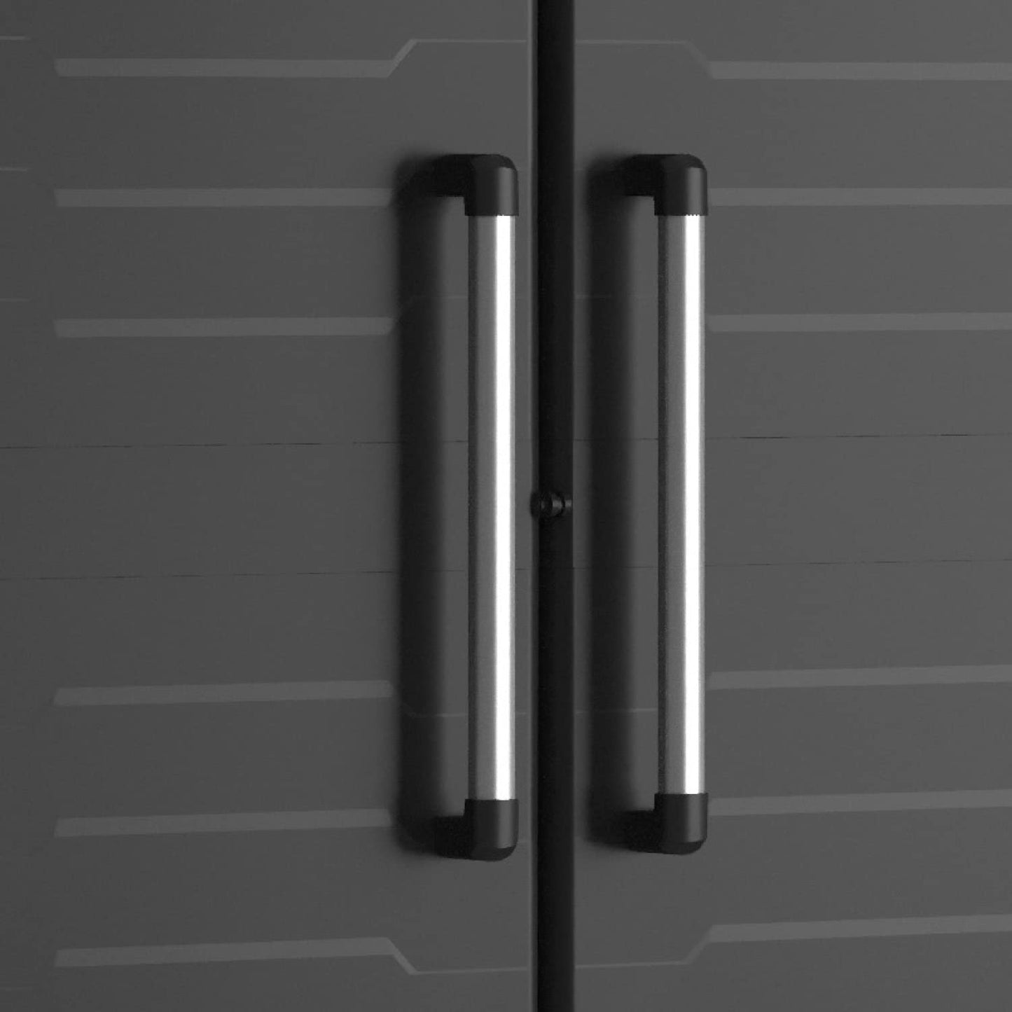 Keter Detroit Multi space Indoor Base Garage Utility Multi purpose Cabinet - Black