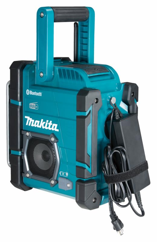 Makita DMR301 DAB/DAB+ Job Site Radio with Bluetooth – Batteries and Charger Not Included