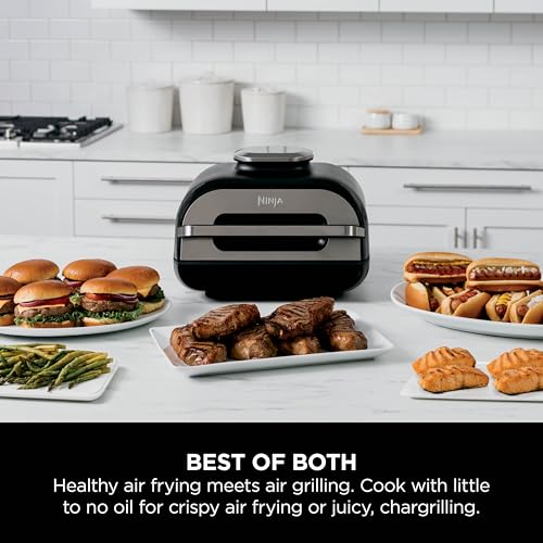 Ninja Foodi Max AG551UK Health Grill & Air Fryer - Grey
