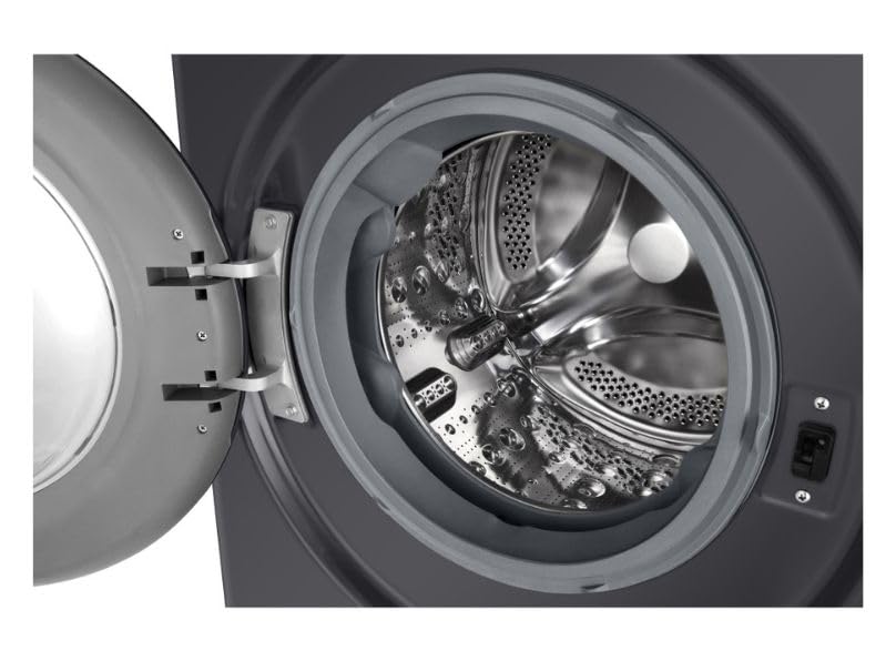 LG EZDispense™ 11kg Washing Machine with 1400 rpm, A Energy Rated, TurboWash™, Steam™ in Slate Grey