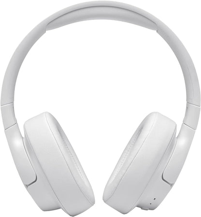 JBL Tune 710BT - Wireless Bluetooth Headphones Bundle with Deluxe CCI Carrying Case (White)