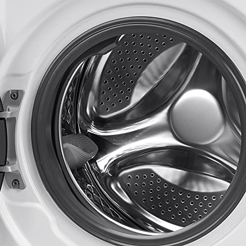 Midea MF200W70B/E Freestanding Washing Machine, BLDC Motor, Bright LED Display, Health Guard, Steam