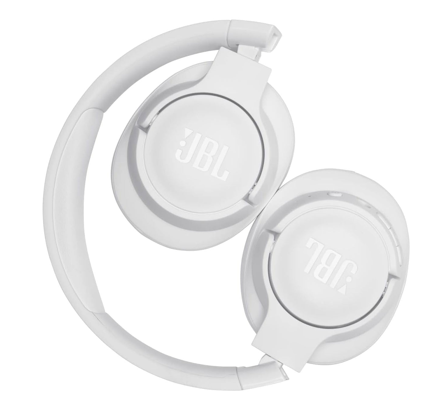 JBL Tune 710BT - Wireless Bluetooth Headphones Bundle with Deluxe CCI Carrying Case (White)