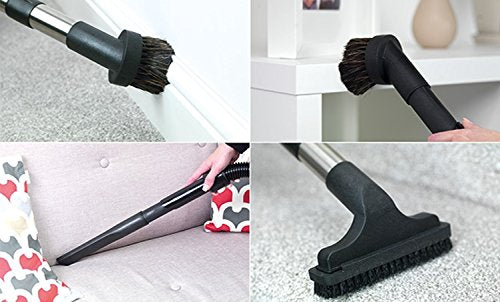 Henry Xtra Bagged Cylinder Vacuum, 9 Litre, 620 Watt, Red