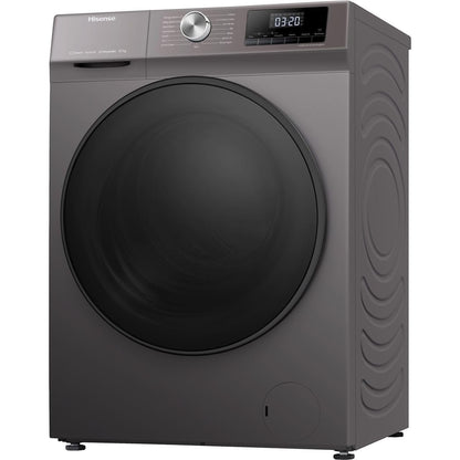 Hisense WFQA1014EVJMT 10kg Washing Machine with 1400 rpm - Titanium - A Rated