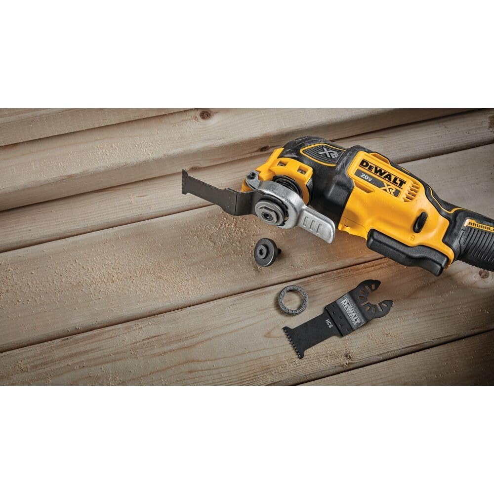 DEWALT 20V MAX XR Oscillating Tool Kit, 3-Speed (DCS356C1)