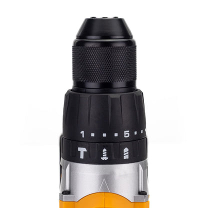 JCB 18V Cordless Combi Drill & Multi Tool, 2X 2.0Ah Battery, Fast Charger, 20" Power Tool Kit Bag