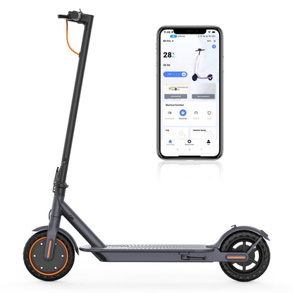 Riceel Electric Scooter, Max Speed 25 km/h, Max Range 20 km, 8.5" Solid Tire