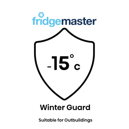 Fridgemaster MCF96EB 95L Chester Freezer 4 Star Freezer Rating - 47.9D x 54.6W x 85.4H cm Black - E Rated