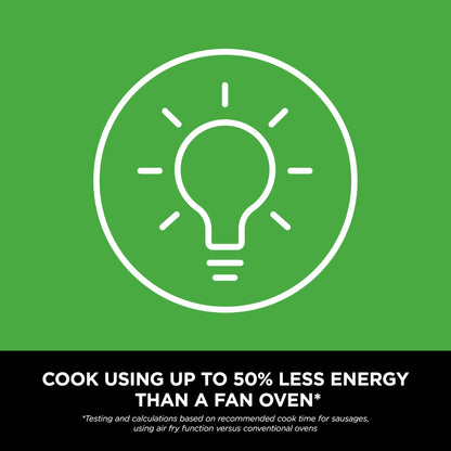 Ninja CRISPi Portable Air Fryer, 3.8L, 4-in-1: Air Fry, Roast, Keep Warm, Recrisp