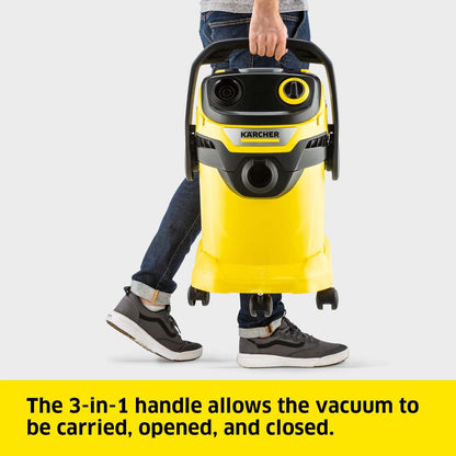 Kärcher 16283020 Wet & Dry Vacuum Cleaner WD 5, blower function, power