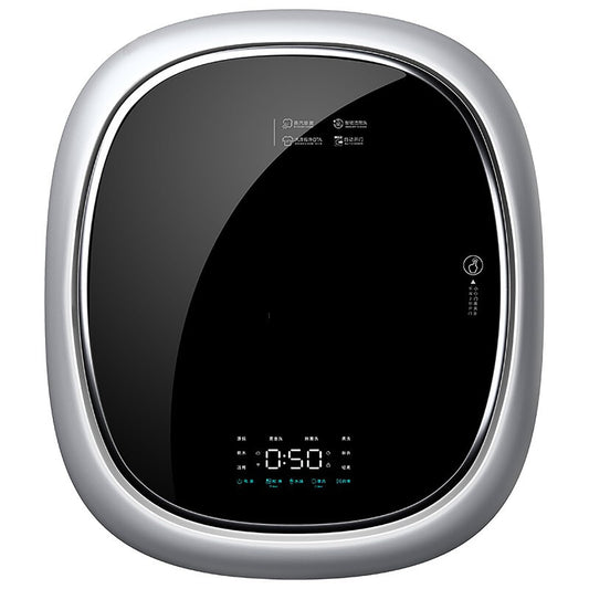 UPIKIT Wall-Mounted Mini Drum Washing Machine, 3kg Capacity, Front Load, Full-Automatic, White, High Efficiency