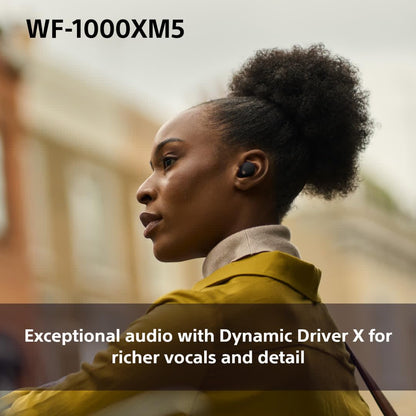 Sony WF-1000XM5 Wireless Noise Cancelling Earbuds, Bluetooth, In-ear Headphones, Mic