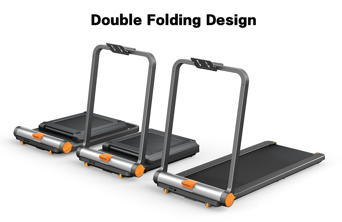 WalkingPad MC11 Treadmills for Home Foldable with 120×44cm Large Running Area