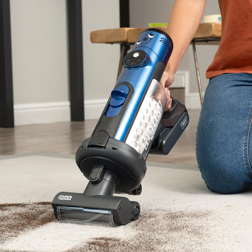 Henry Quick Pet 916634, Cordless Vacuum Cleaner, Blue, 25.2 W, 68 Decibeles