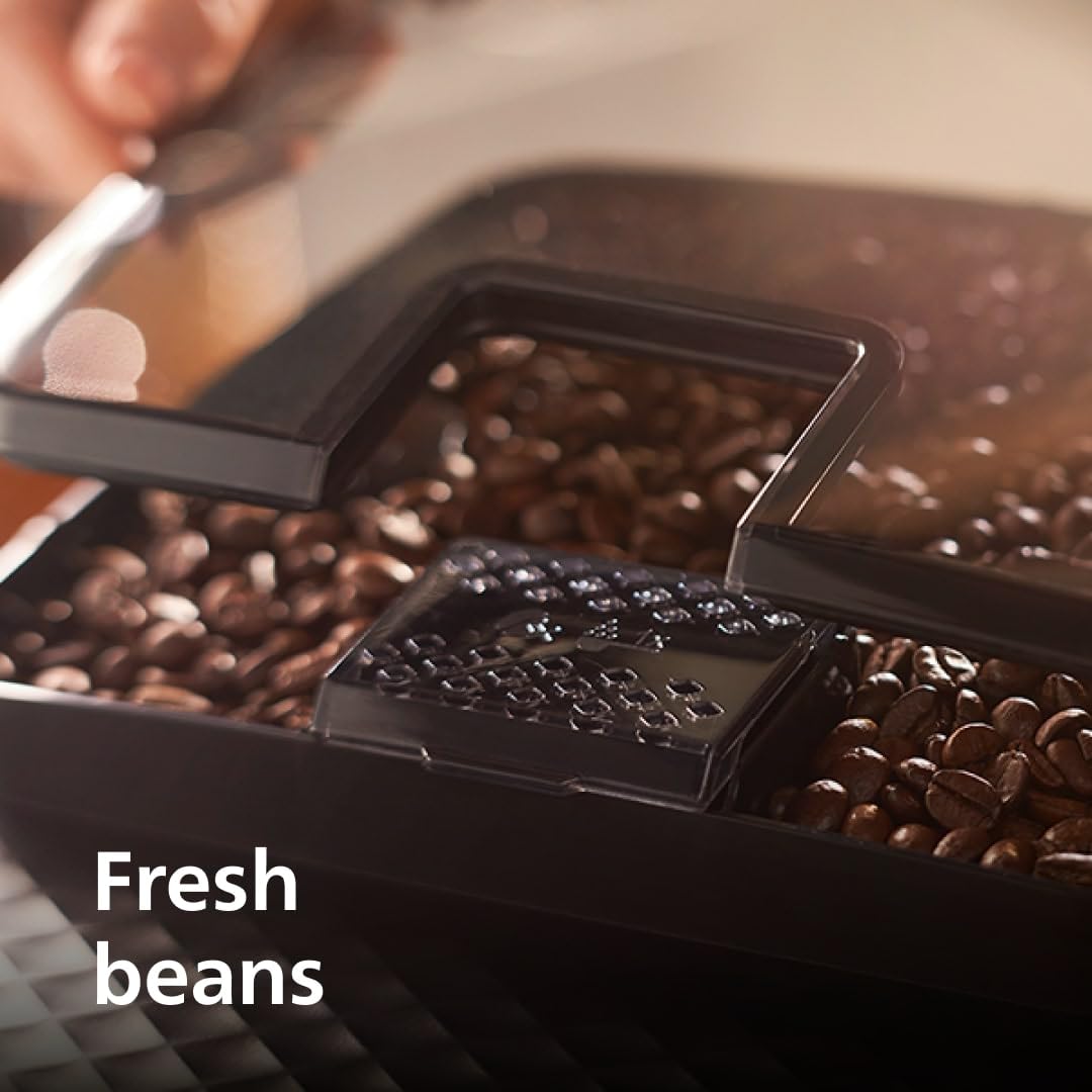 Philips 2200 Series Fully Automatic Espresso Machine - 2 Coffees, Touch Display, Classic Milk Frother