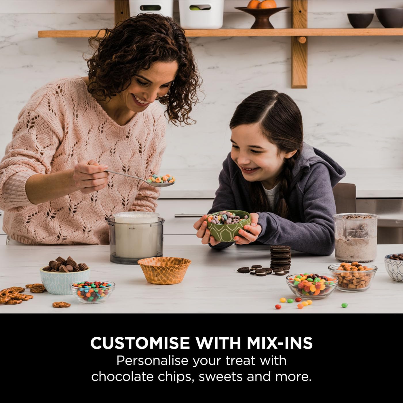 Ninja CREAMi Ice Cream Maker & Frozen Dessert Maker with 3 Tubs, 7 Programs