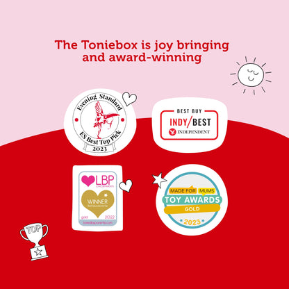 tonies Ultimate Disney Princess Purple Toniebox Starter Set Bundle with 1 Creative Tonie