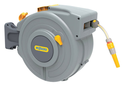 Hozelock Tricoflex 2385 7600 Auto Reel Limited Edition with 25 m Hose and Basic Equipment