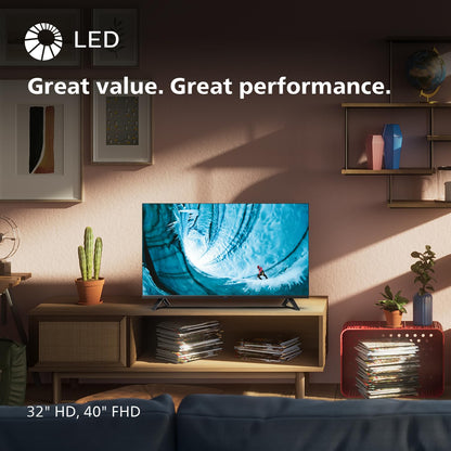 Philips 40PHS6009 Full HD LED Smart TV - 40 Inch Display with Pixel Plus